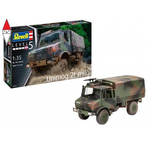 , , , REVELL 1/35 UNIMOG 2T MILGL