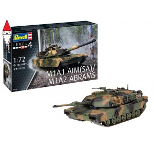 , , , REVELL 1/72 M1A1 AIM(SA) / M1A2 ABRAMS