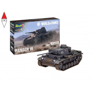, , , REVELL 1/72 WORLD OF TANKS PZ.KPFW. III AUSF.L