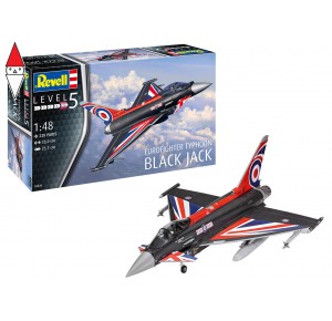 , , , REVELL 1/48 EUROFIGHTER TYPHOON BLACK JACK