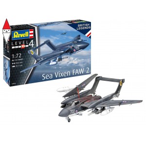 , , , REVELL 1/72 SEA VIXEN FAW 2 70TH ANNIVERSARY BRITISH LEGENDS
