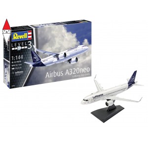 , , , REVELL 1/144 AIRBUS A320 NEO LUFTHANSA (NEW LIVERY)