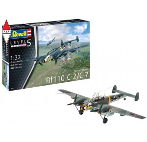, , , REVELL 1/32 MESSERSCHMITT BF110 C-7