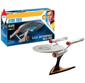 , , , REVELL 1/600 U.S.S. ENTERPRISE NCC-1701 (TOS)