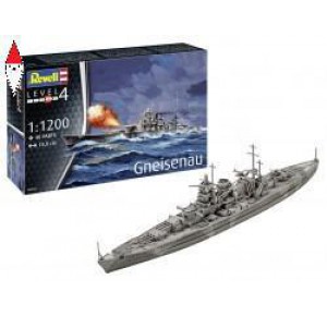 , , , REVELL 1/1200 BATTLESHIP GNEISENAU