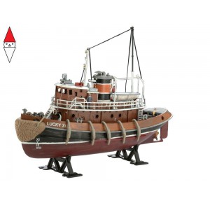 , , , REVELL 1/108 HARBOUR TUG BOAT (CIVIL SHIPS)