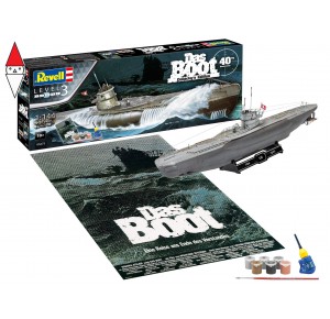 , , , REVELL 1/144 DAS BOOT COLLECTOR S EDITION - 40TH ANNIVERSARY