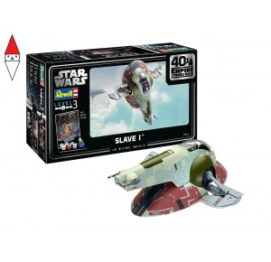 , , , REVELL 1/88 GIFT SET SLAVE I  40TH ANNIVERSARY THE EMPIRE STRIKES BACK