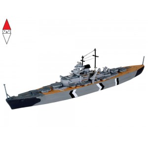 , , , REVELL 1/1200 BATTELSHIP BISMARCK (MILITARY SHIPS)