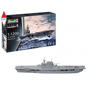 , , , REVELL 1/1200 USS ENTERPRISE CV-6
