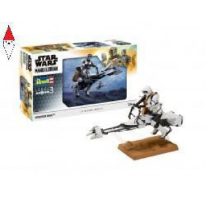 , , , REVELL 1/12 STAR WARS THE MANDALORIAN: SPEEDER BIKE