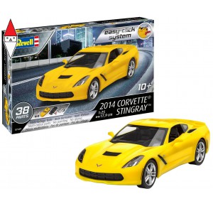 , , , REVELL 1/25 2014 CORVETTE STINGRAY (EASY-CLICK SYSTEM)
