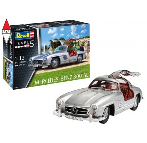 , , , REVELL 1/12 MERCEDES-BENZ 300 SL