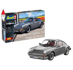 , , , REVELL 1/24 PORSCHE 911 CARRERA 3.2 COUPE (G-MODEL)