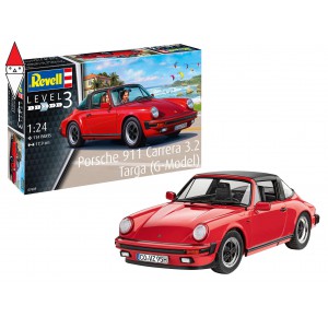 , , , REVELL 1/24 PORSCHE 911 CARRERA 3.2 TARGA (G-MODEL)