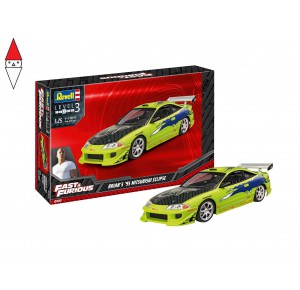 , , , REVELL 1/25 FAST AND FURIOUS - BRIAN S 1995 MITSUBISHI ECLIPSE