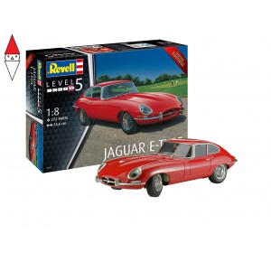 , , , REVELL 1/8 JAGUAR E-TYPE (LIMITED EDITION)