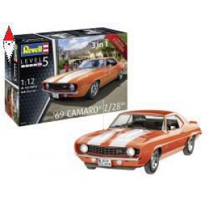 , , , REVELL 1/12 1969 CAMARO Z-28