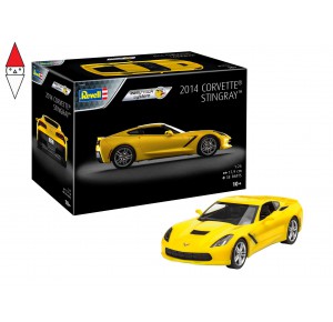 , , , REVELL 1/25 2014 CORVETTE STINGRAY (EASY-CLICK SYSTEM)