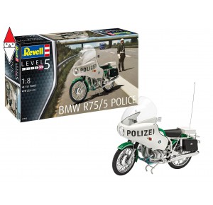 , , , REVELL 1/8 BMW R75/5 POLICE