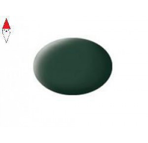 , , , ACRILICO MODELLISMO REVELL AQUA COLOR DARK GREEN MAT RAF 18ML