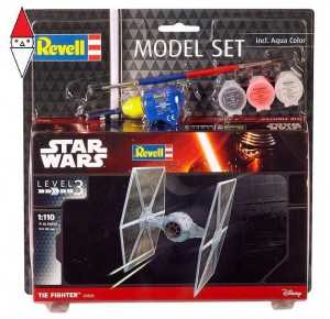 , , , REVELL 1/110 MODEL SET TIE FIGHTER