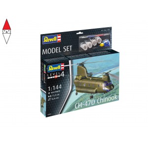 , , , REVELL 1/144 MODEL SET CH-47D CHINOOK
