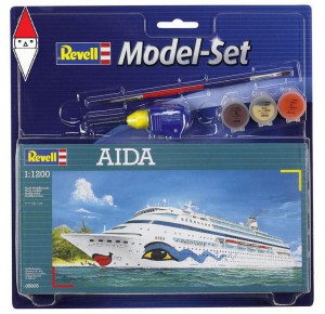 , , , REVELL 1/1200 MODEL SET AIDA