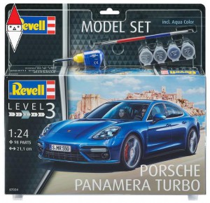 , , , REVELL 1/24 MODEL SET PORSCHE PANAMERA 2