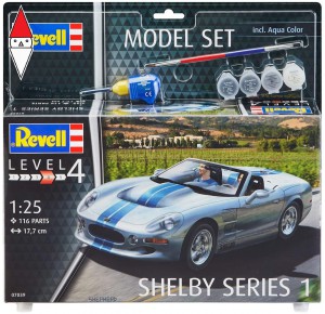 , , , REVELL 1/25 MODEL SET SHELBY SERIES I