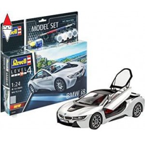 , , , REVELL 1/24 MODEL SET BMW I8
