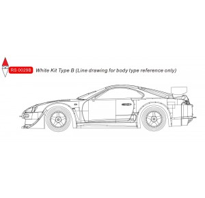 , , , REVOSLOT TOYOTA SUPRA WHITE KIT - TYPE B