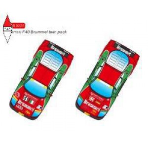 , , , REVOSLOT FERRARI F40 - BRUMMEL 1995 TWIN PACK