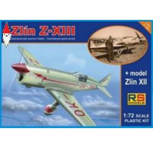 , , , RS MODELS 1/72 ZLIN-XIII + ZLIN XII.102