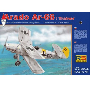 , , , RS MODELS 1/72 ARADO 66 TRAINER LUFTWAFFE