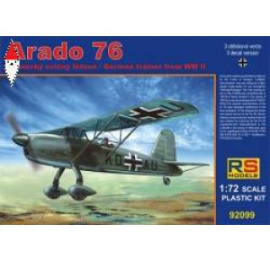 , , , RS MODELS 1/72 ARADO 76 IN A/B SCHULEN