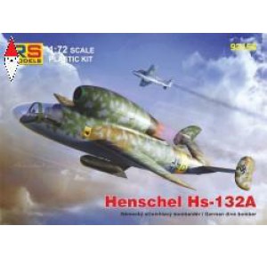 , , , RS MODELS 1/72 HENSCHEL HS-132 BMW (4 DECAL V. FOR LUFTWAFFE. USA. USSR)