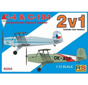, , , RS MODELS 1/72 C4 + C104 DOUBLE KIT