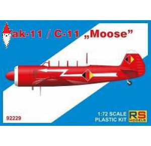 , , , RS MODELS 1/72 YAK-11 / C-11   MOOSE   (5 DECAL V. FOR NDR)
