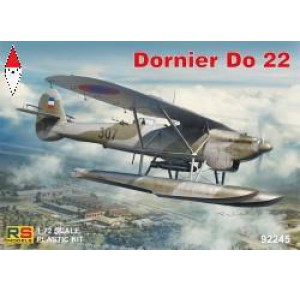 , , , RS MODELS 1/72 DORNIER 22 (4 DECAL V. FOR YUGOSLAVIA. GREECE) PHOTOETCHED PARTS
