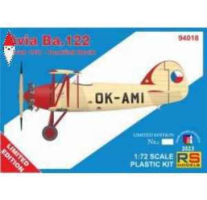 , , , RS MODELS 1/72 AVIA BA.1221 (DECAL V. FOR CZECHOSLOVAKIA)