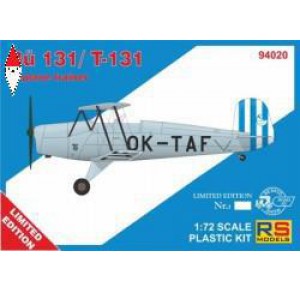 , , , RS MODELS 1/72 BUCKER 131 / T-1313 (DECAL V. FOR CZECHOSLOVAKIA)