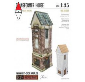 , , , RT-DIORAMA 1/35 TRANSFORMER HOUSE (STANDARD)