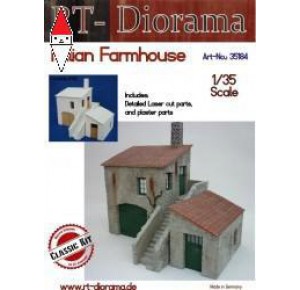 , , , RT-DIORAMA 1/35 ITALIAN FARMHOUSE [STANDARD]