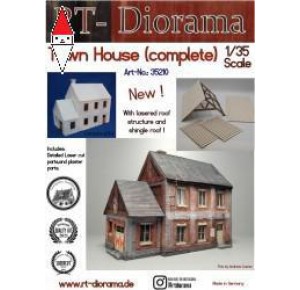 , , , RT-DIORAMA 1/35 TOWN HOUSE (MODULAR SYSTEM) (STANDARD)