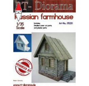 , , , RT-DIORAMA 1/35 RUSSIAN FARMHOUSE (STANDARD)