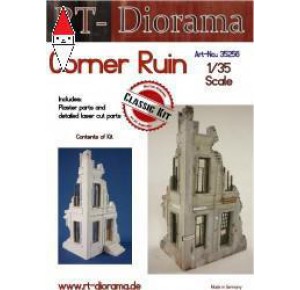 , , , RT-DIORAMA 1/35 CORNER RUIN (STANDARD)