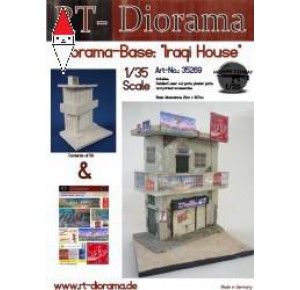 , , , RT-DIORAMA 1/35 DIORAMA-BASE: IRAQI HOUSE (STANDARD)