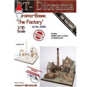 , , , RT-DIORAMA 1/35 DIORAMA-BASE:  THE FACTORY  (STANDARD)
