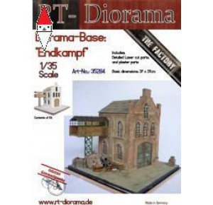, , , RT-DIORAMA 1/35 DIORAMA-BASE:  ENDKAMPF  (STANDARD)